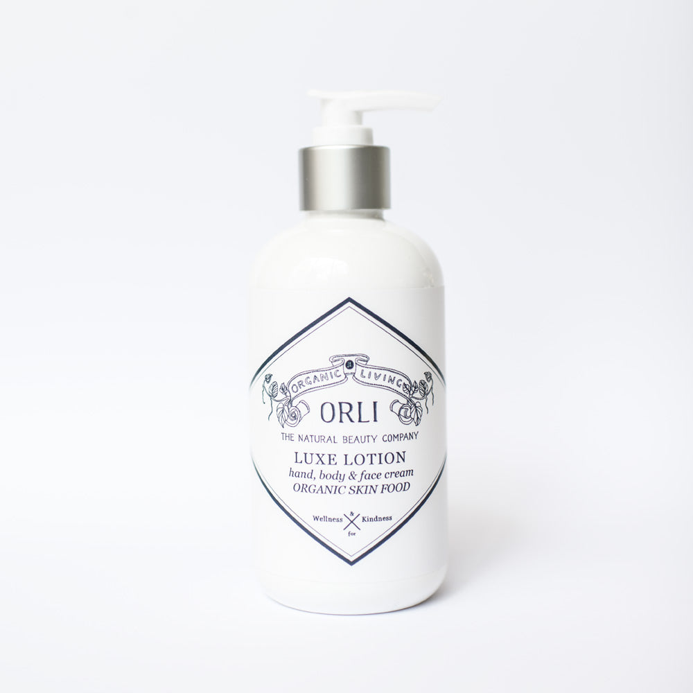 3) Organic Luxe Lotion